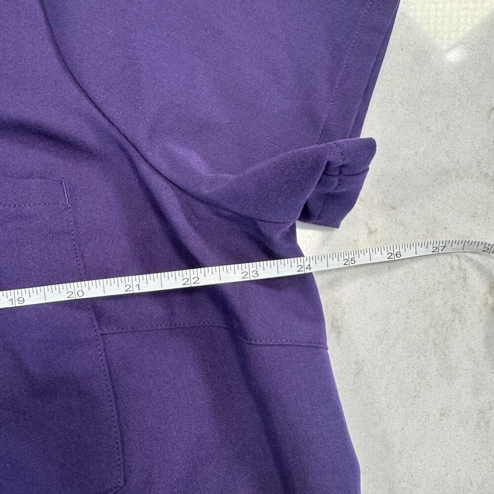 FIGS Catarina V-Neck Scrub Top Purple Jam (PO 4994) Women’s 3XL Rare LE Retired - Picture 10 of 11